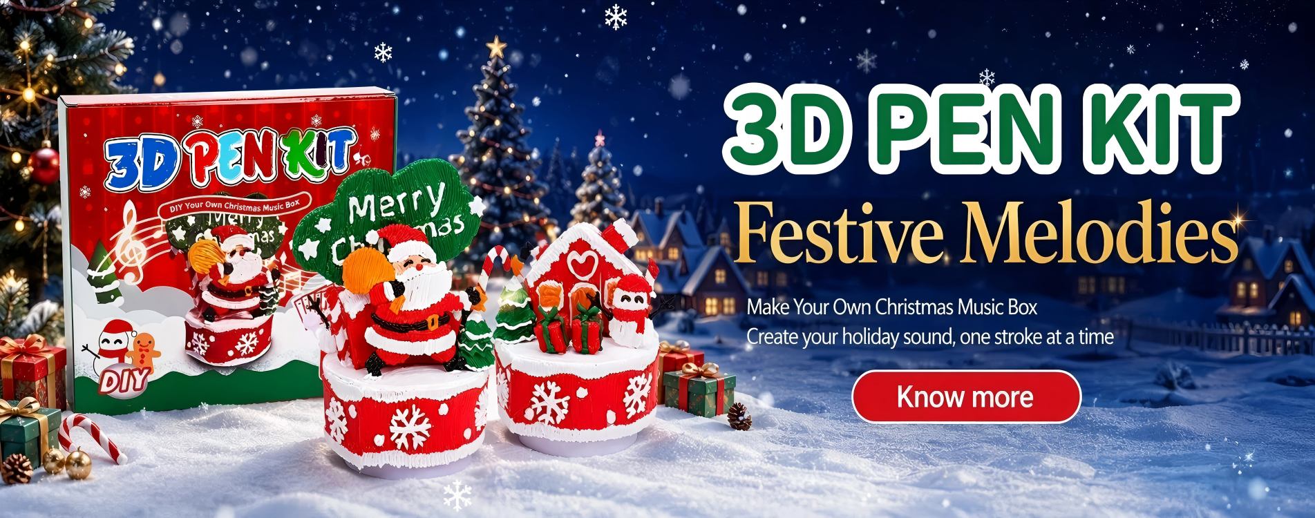 3D PEN KIT for Christmas